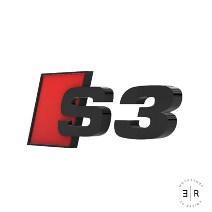 Scritta Logo Audi S3