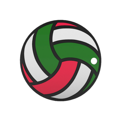 Portachiavi Pallone da Volley - Pallavolo