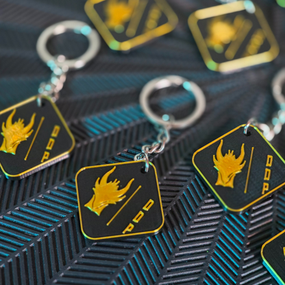 Portachiavi Personalizzato con Logo 3D