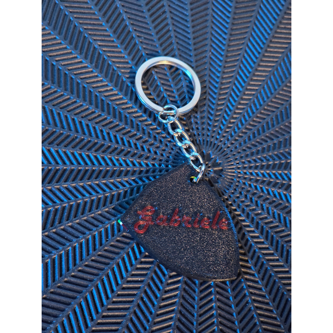 Portachiavi Ferrari 3D Personalizzabile con Nome