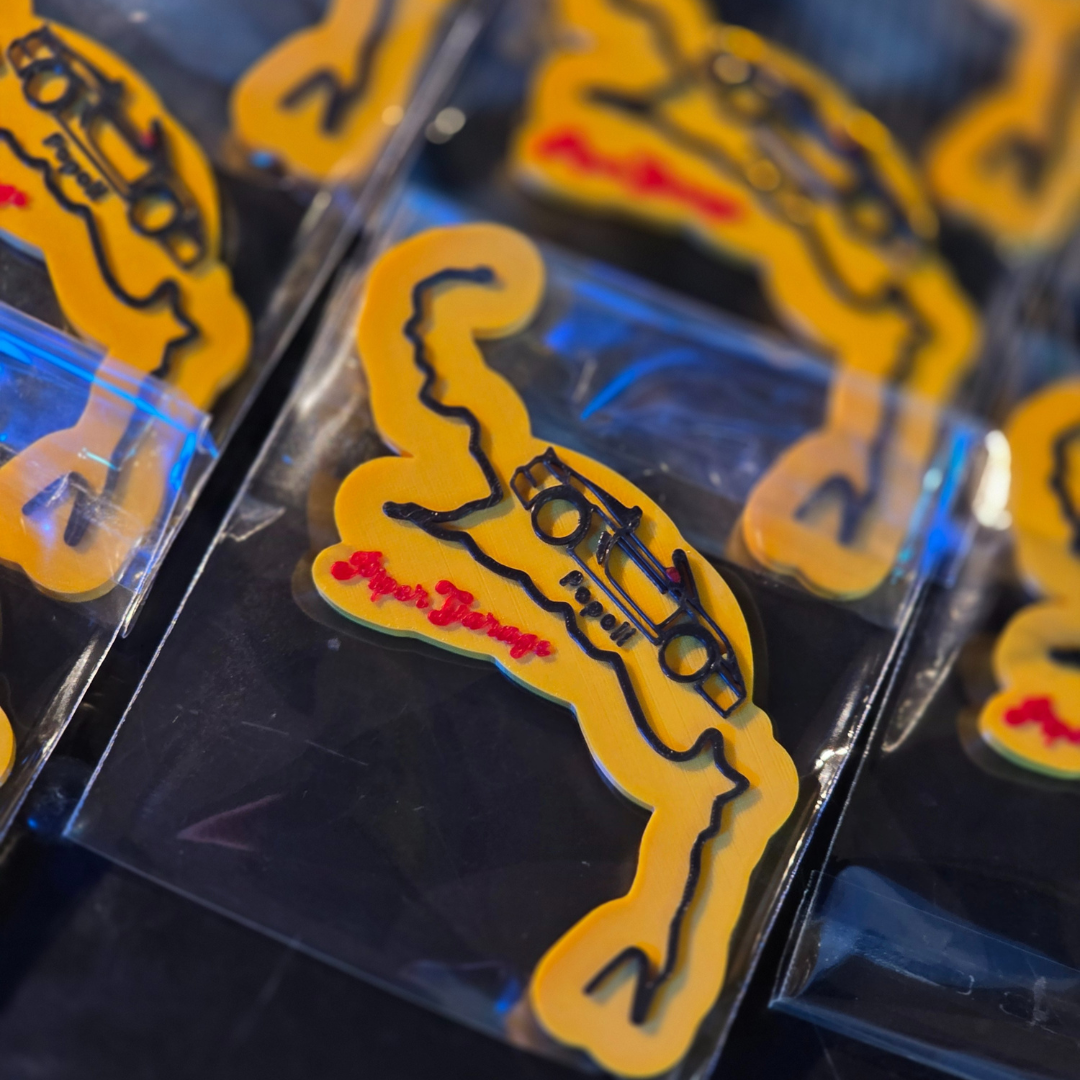 Magnete Gadget Personalizzato per Raduno di Auto