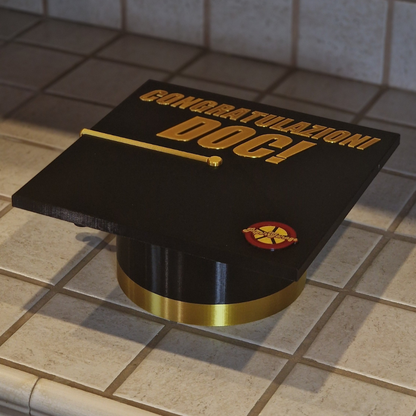 Cappello Accademico Laurea Personalizzabile in 3D