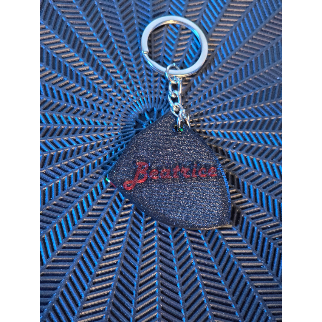 Portachiavi Ferrari 3D Personalizzabile con Nome