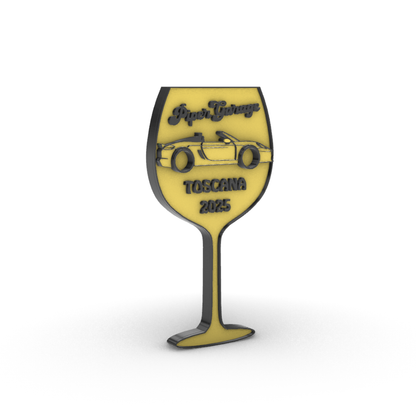 Gadget Magnete per Raduno Auto - Calamita Piper Garage