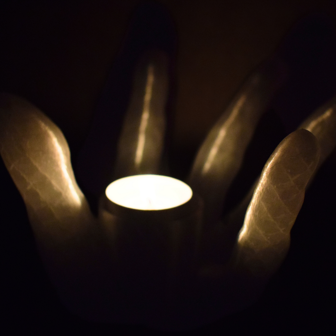 Portacandele Hand Light