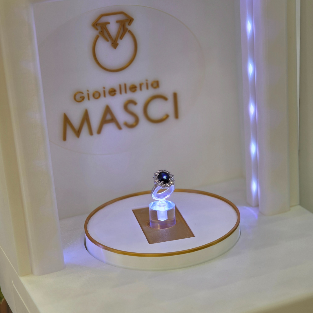 Espositore Orologi e Anelli Personalizzabile per Gioiellerie - su ordinazione