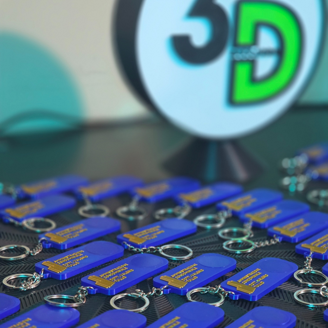 Portachiavi Personalizzato con Gettone per Carrello della Spesa - Versione Rettangolare