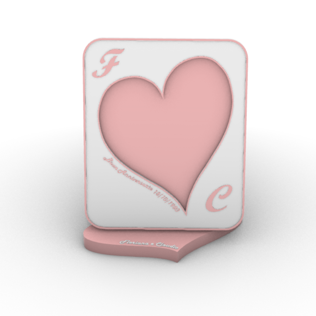 Portafoto su Misura in 3D Personalizzato - Foto 20 cm x 25 cm