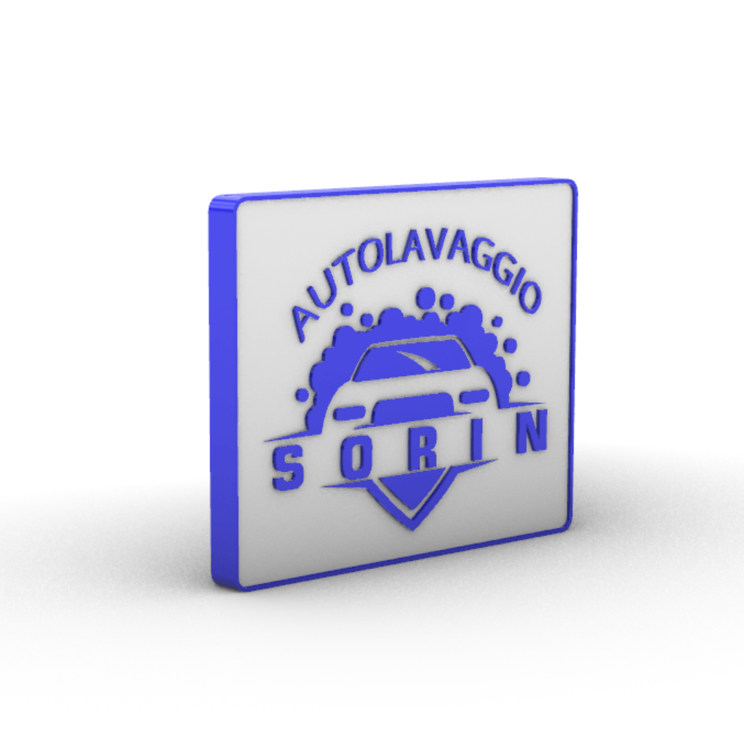 Logo da Appendere a Parete - Targa con Logo Aziendale