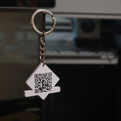 Portachiavi Personalizzati con Codice QR - Beauty Studio