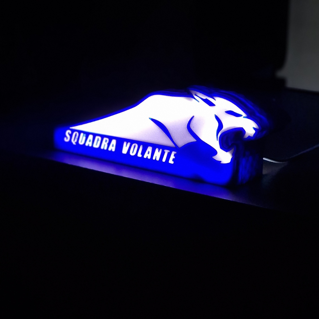 Lampada LED Polizia di Stato - Squadra Volante