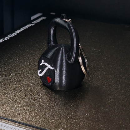 Portachiavi Kettlebell Personalizzabile