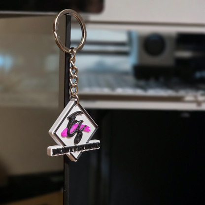 Portachiavi Personalizzati con Codice QR - Beauty Studio