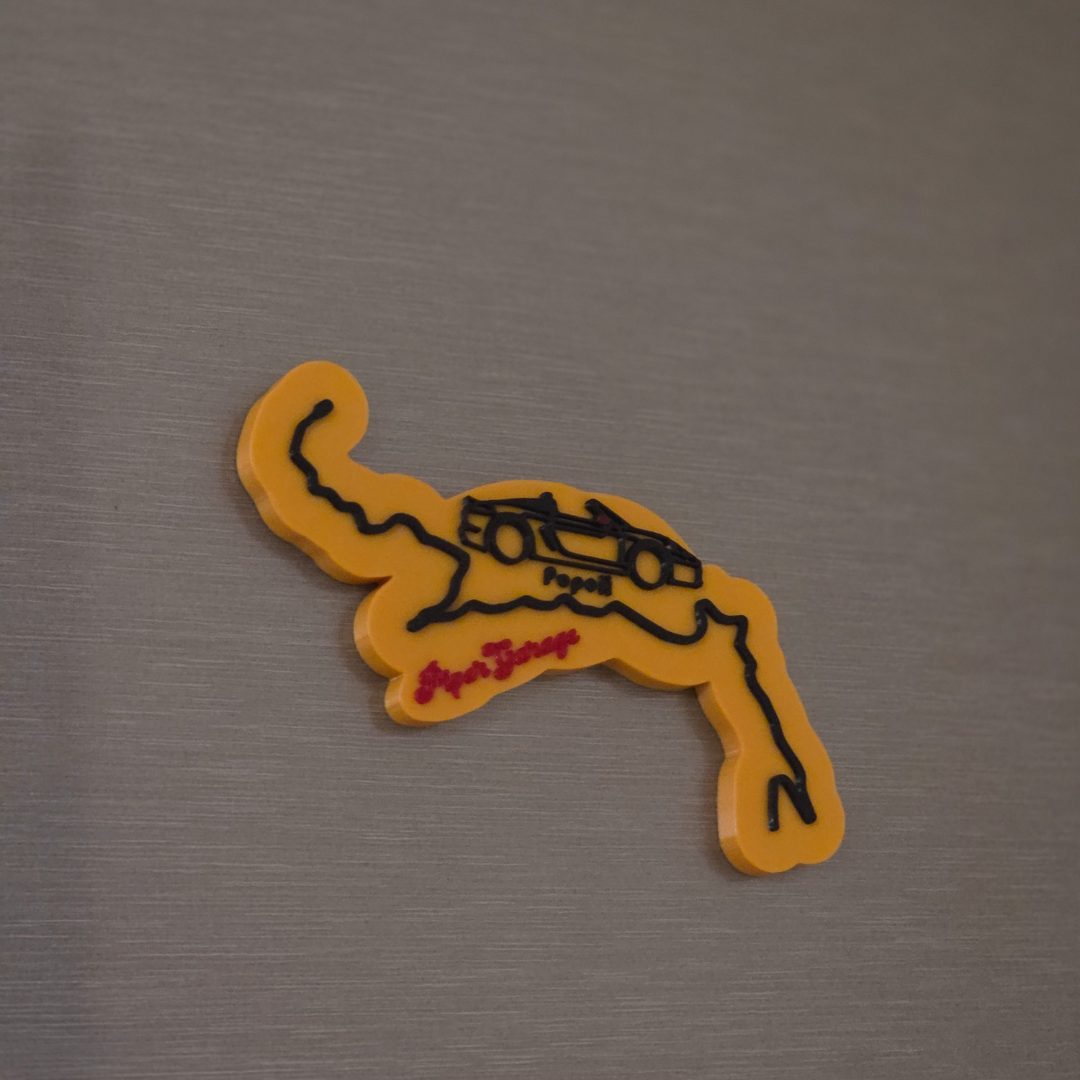 Magnete Gadget Personalizzato per Raduno di Auto