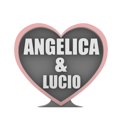 Cuore con Nome Personalizzabile