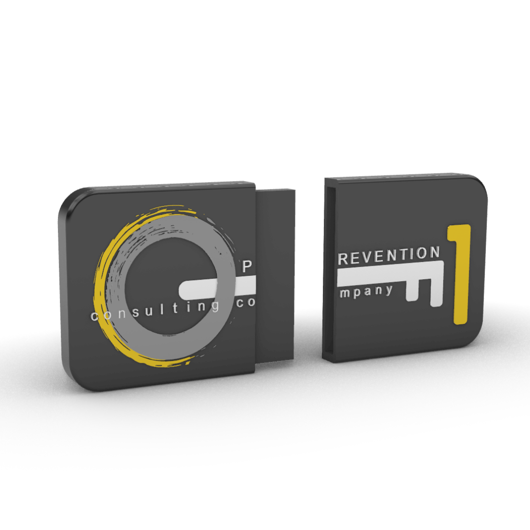 Logo Aziendale da Appendere al Muro - Logo 3D da Parete