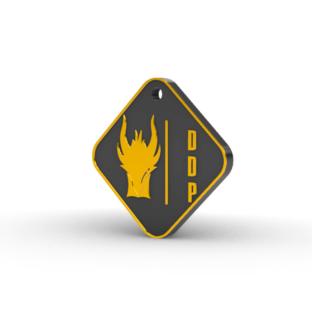 Portachiavi Personalizzato con Logo 3D