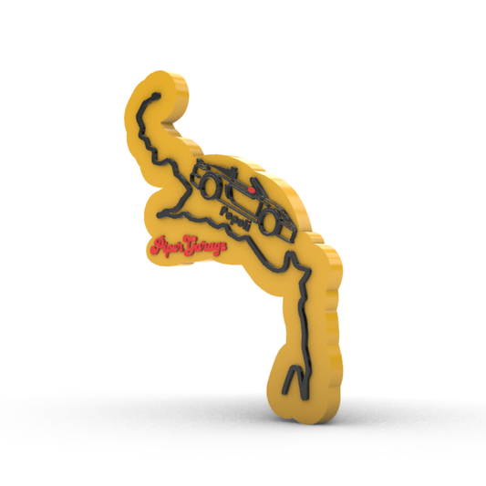 Magnete Gadget Personalizzato per Raduno di Auto