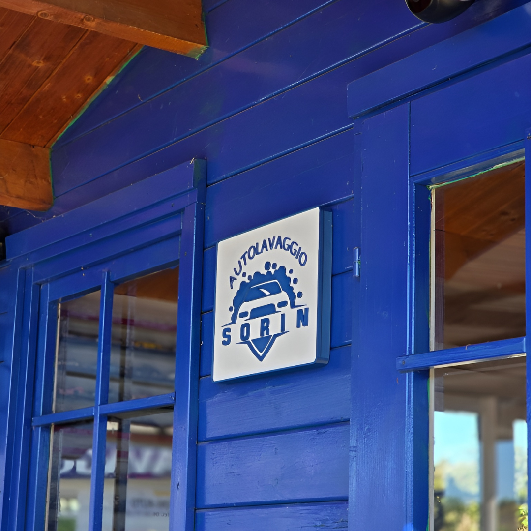 Logo da Appendere a Parete - Targa con Logo Aziendale