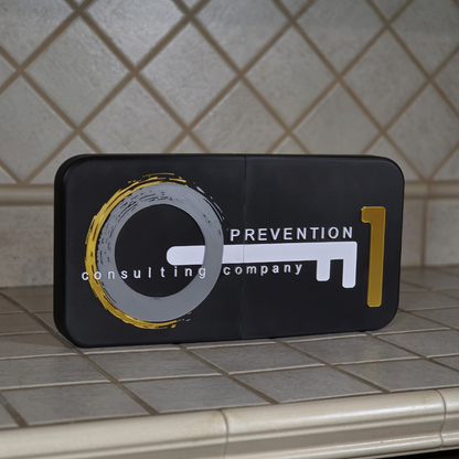 Logo Aziendale da Appendere al Muro - Logo 3D da Parete