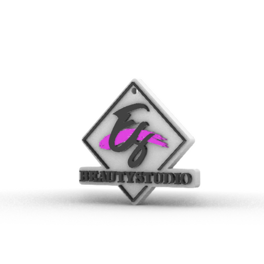 Portachiavi Personalizzati con Codice QR - Beauty Studio