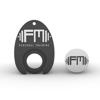 Portachiavi con Gettone per Carrello della Spesa