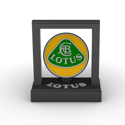 Lampada LED con logo Lotus