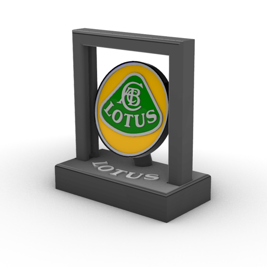 Lampada LED con logo Lotus