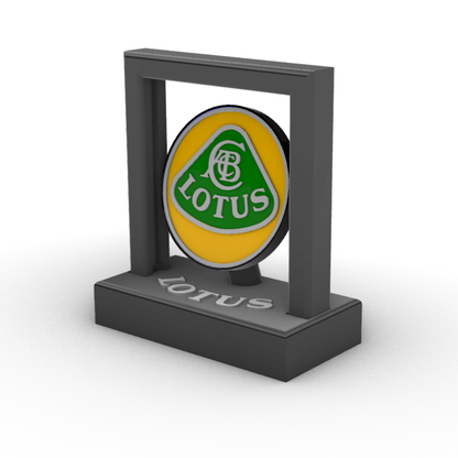 Lampada LED con logo Lotus