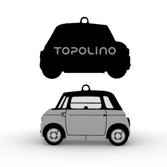 Portachiavi Fiat Topolino Stilizzata