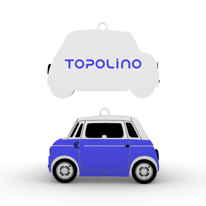 Portachiavi Fiat Topolino Stilizzata