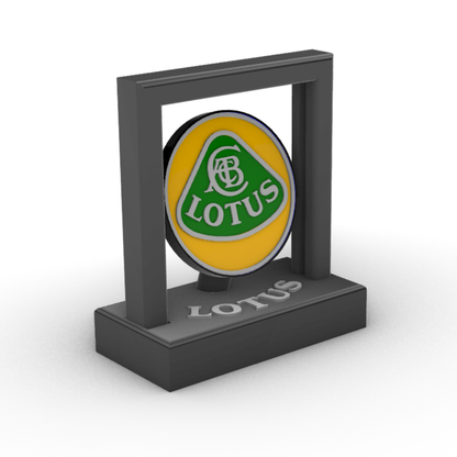 Lampada LED con logo Lotus