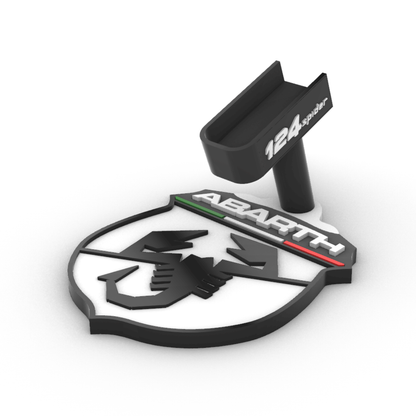 Appoggio Chiave Abarth 595 - Portachiavi da Tavolo