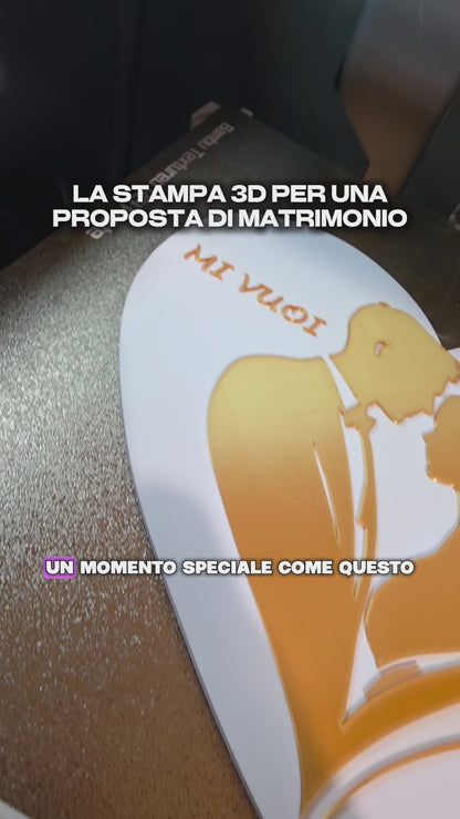 Mi Vuoi Sposare - Proposta Matrimonio Personalizzata