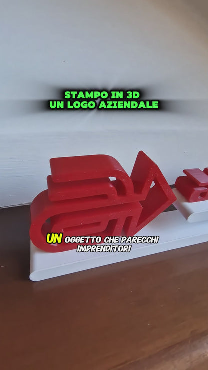 Logo Aziendale su Piedistallo