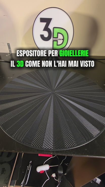 Espositore Orologi e Anelli Personalizzabile per Gioiellerie - su ordinazione