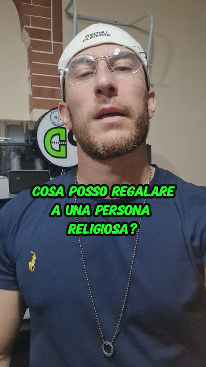 Luna Con Angelo - Idea Regalo Personalizzata