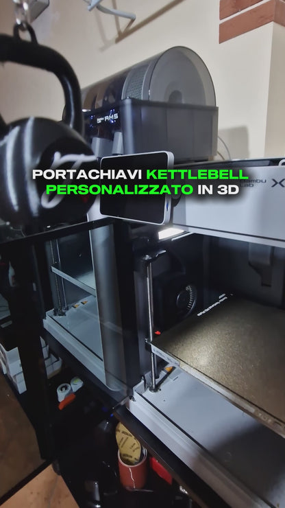 Portachiavi Kettlebell Personalizzabile