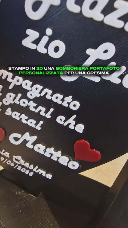 Bomboniera Personalizzata con Portafoto