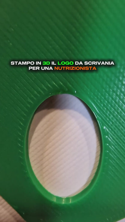 Logo da Scrivania con Piedistallo