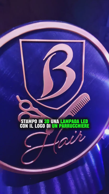 Lampada LED con Logo Personalizzato