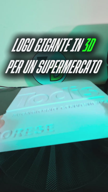LOGO GIGANTE TODIS PERSONALIZZATO